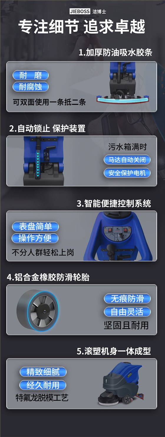 潔博士手推式智能洗地機(jī)680 潔博士手推式智能洗地機(jī)680